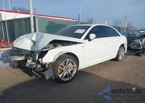 2017 Audi A4 2.0T Season Of Audi Premium z USA, uszkodzony, nr VIN WAUDNAF46HN056300